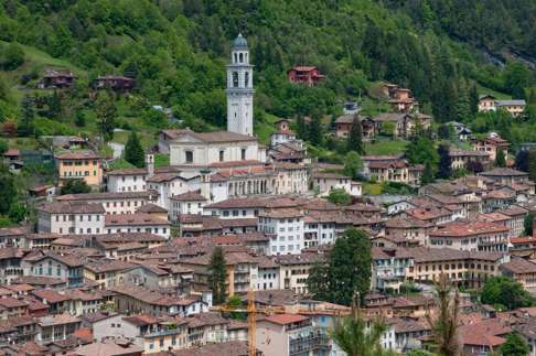 The city of Clusone in Bergamo, Italy. Photo: Alamy