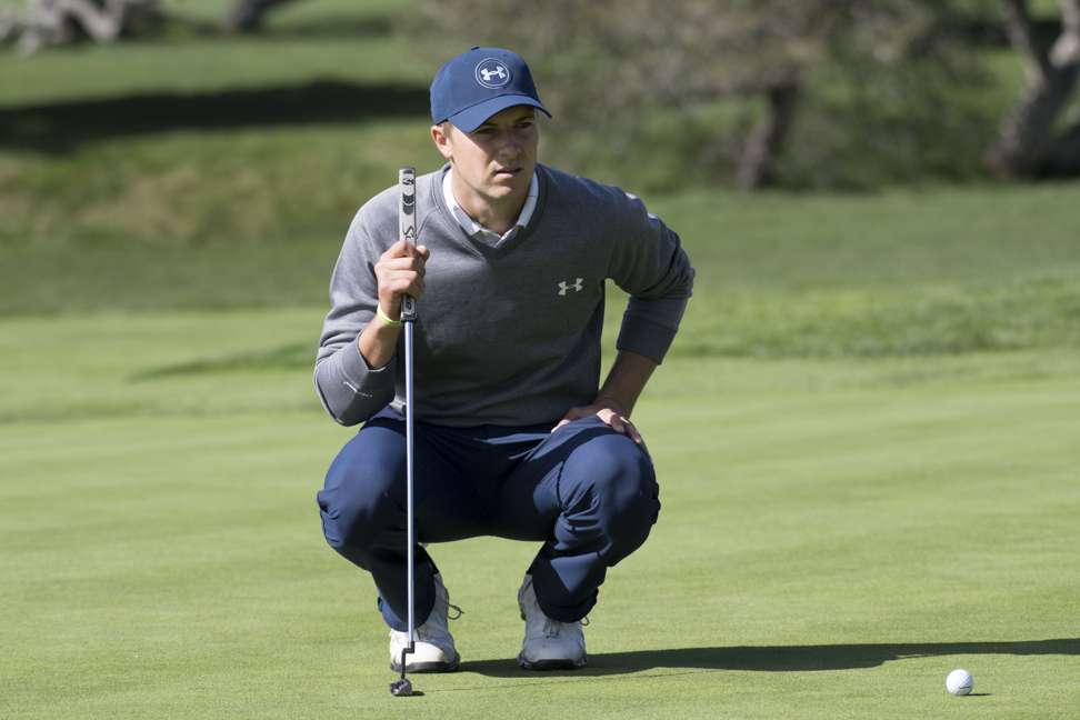 Jordan Spieth at the AT&T Pebble Beach Pro-Am. Photo: USA TODAY Sports