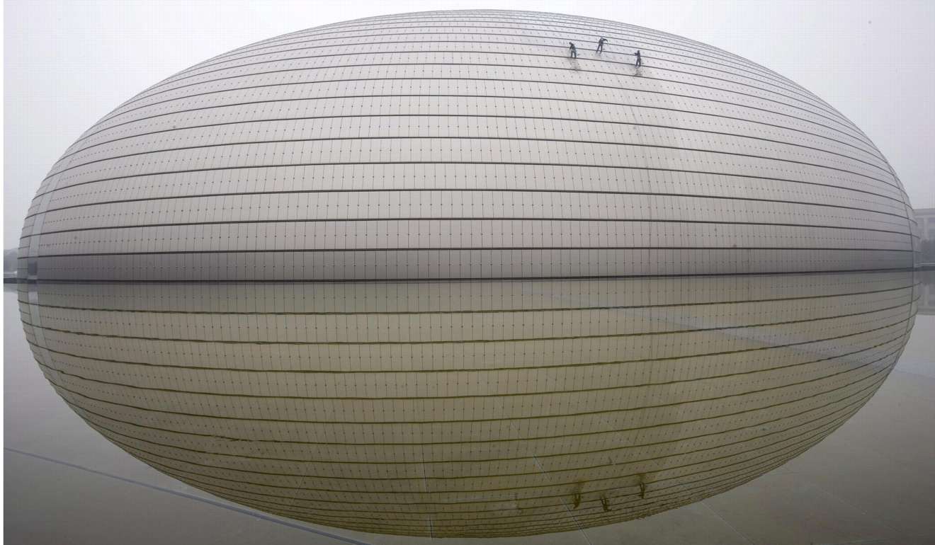 The National Centre for the Performing Arts, in Beijing. Picture: EPA