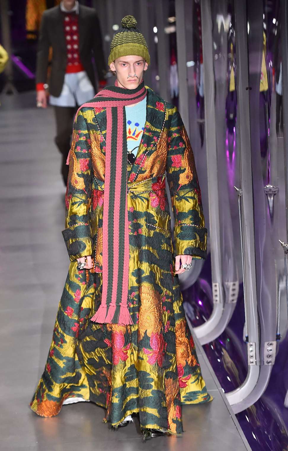 Gucci s Alessandro Michele combines women s and menswear in a riot