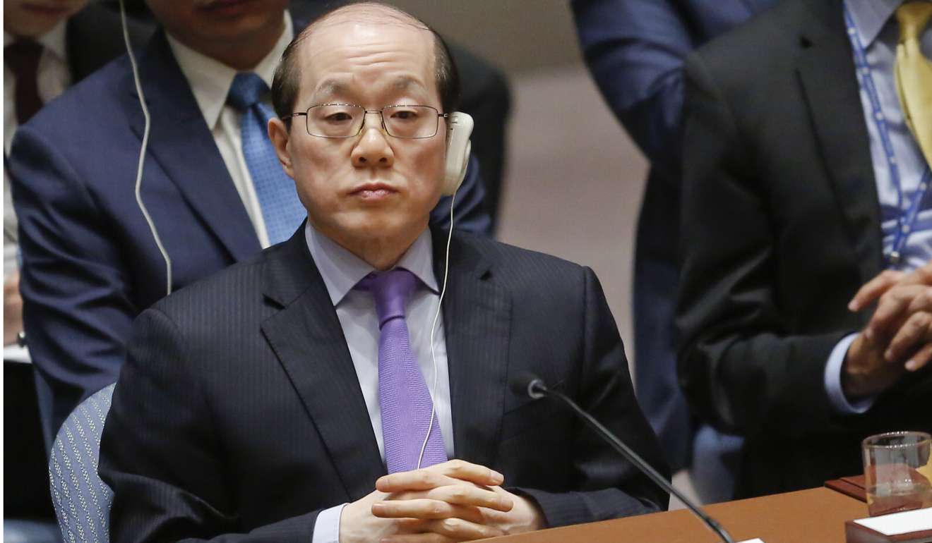 China's Ambassador Liu Jieyi listens to debates in the Security Council after he cast a veto vote against a Western-backed UN resolution to impose sanctions on Syria on Tuesday. Photo: AP