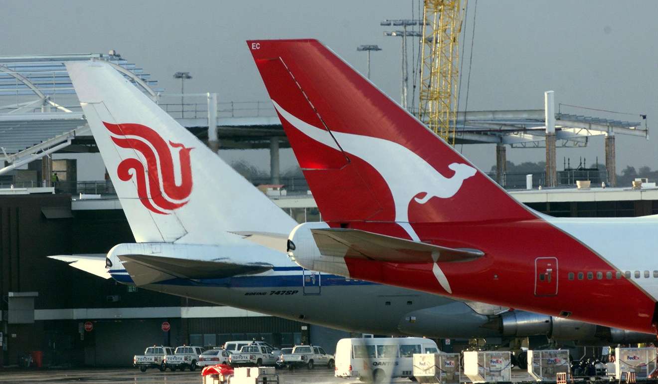 Australia and China agreed in December to allow each other’s airlines unlimited flights to and from both countries. Photo: AFP