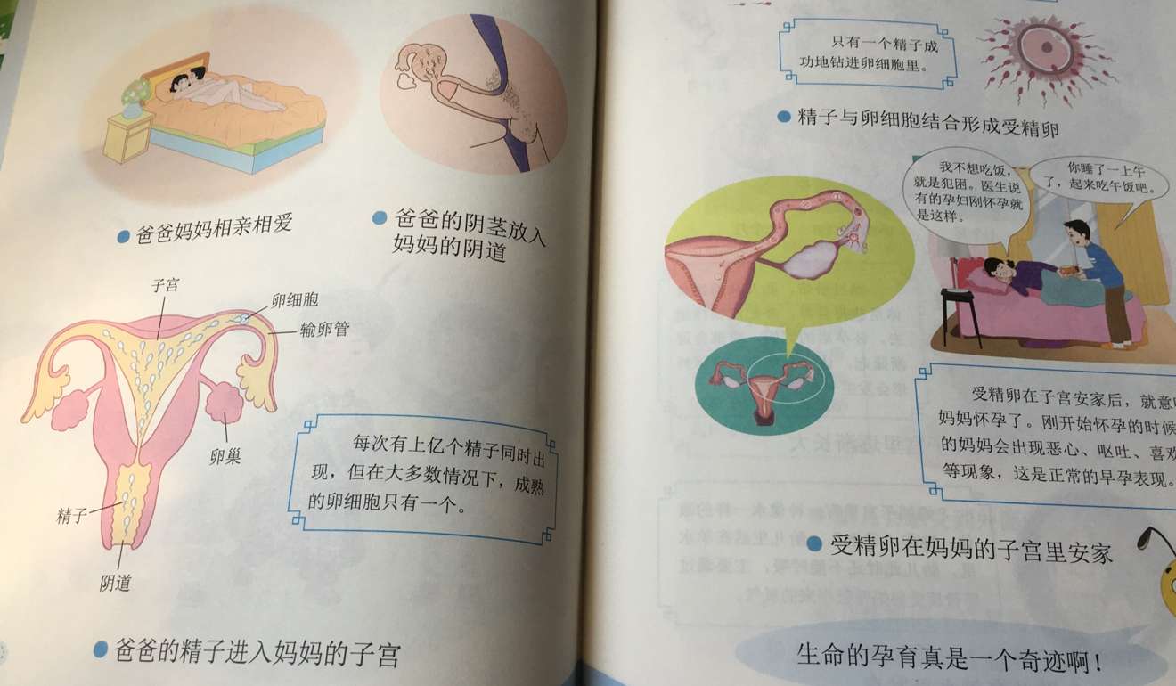 ‘honest Primary School Sex Education Textbook In China Slammed For Going Too Far South China 