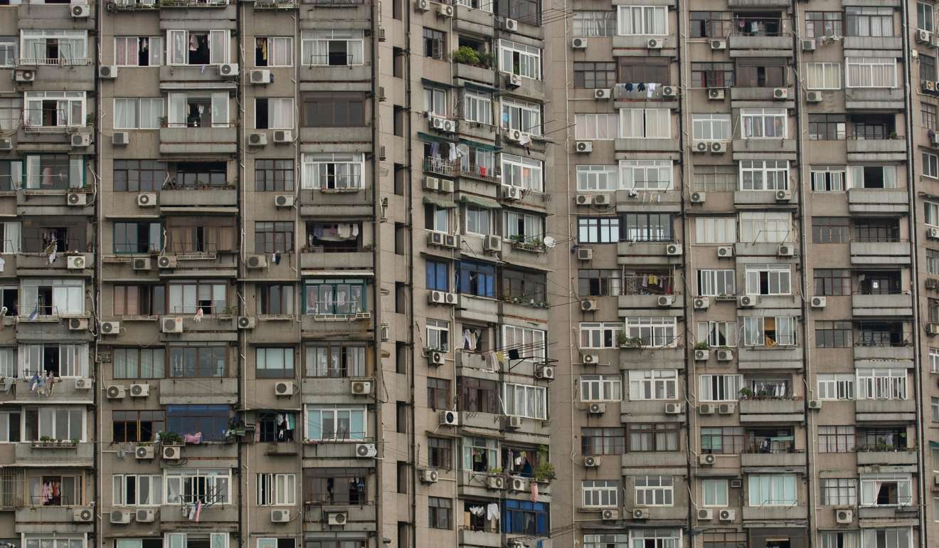 An ageing housing scheme in Shanghai. Photo: Alamy Stock Photo