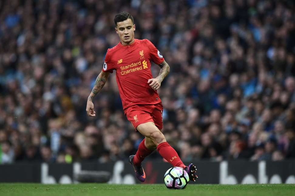 Coutinho says he is not concerned by Everton’s recent good form. Photo: AFP