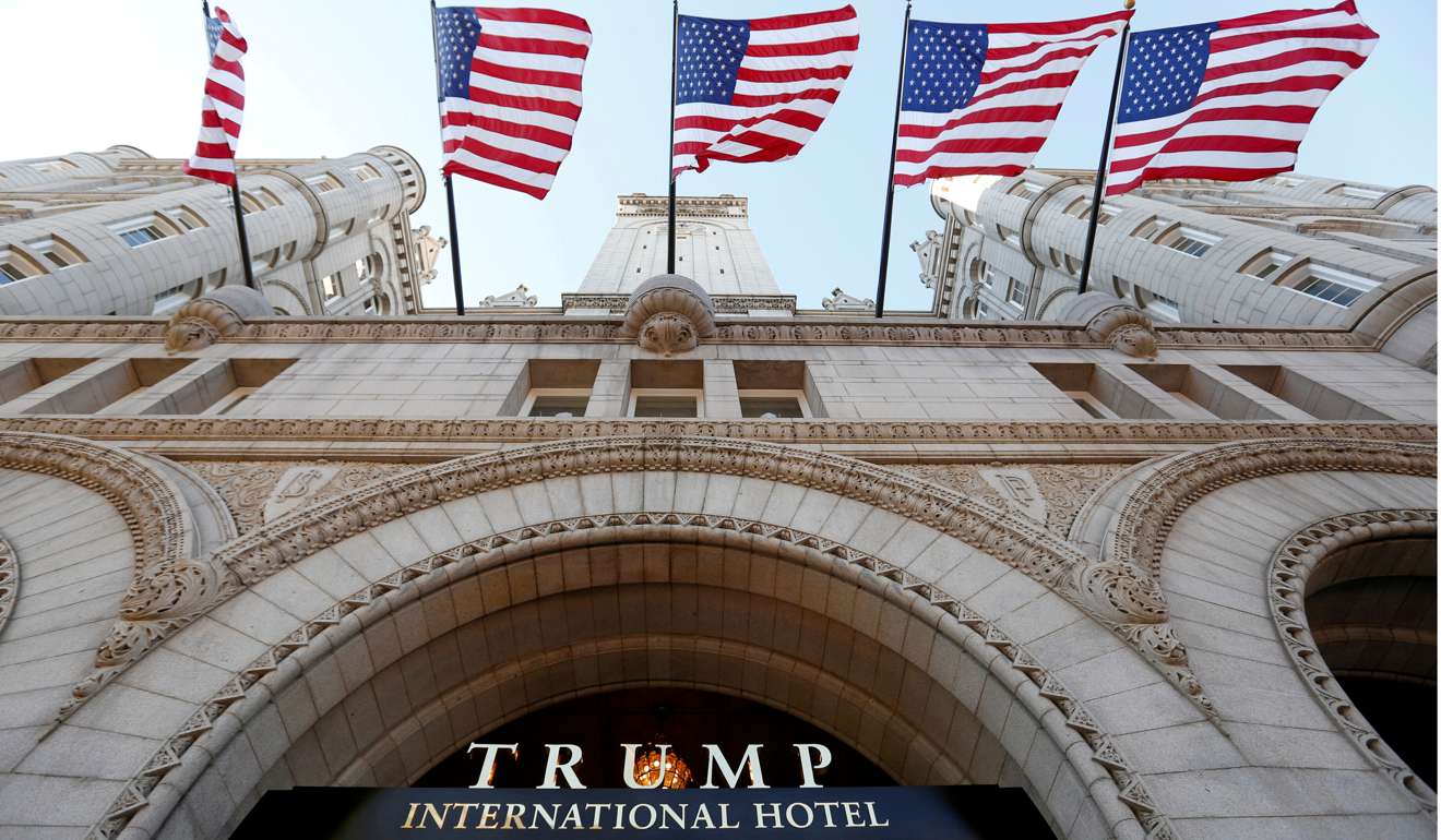 The Trump International Hotel in Washington. Photo: Reuters