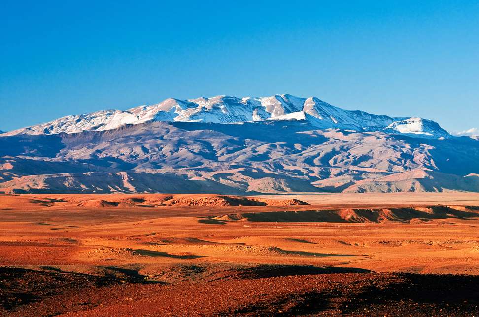 Morocco’s Atlas Mountains. Photo: Shutterstock
