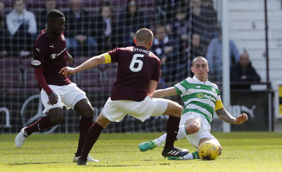 Celtic’s Scott Brown in action. Photo: Reuters