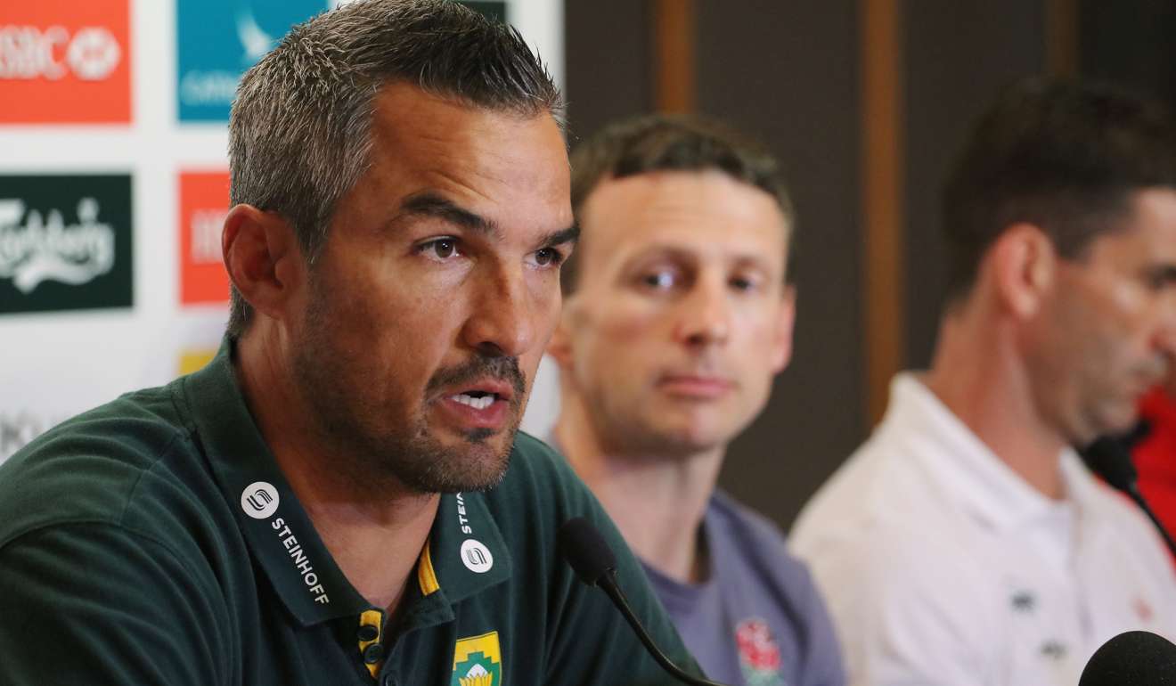 South Africa coach Neil Powell is excited by the young talent in his squad. Photo: Felix Wong