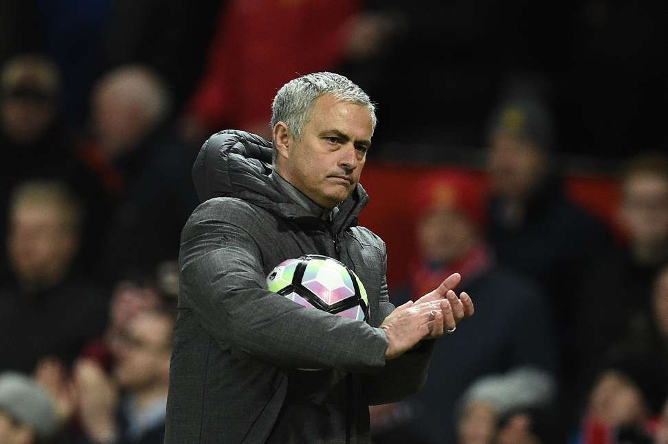 Manchester United manager Jose Mourinho. Photo: AFP