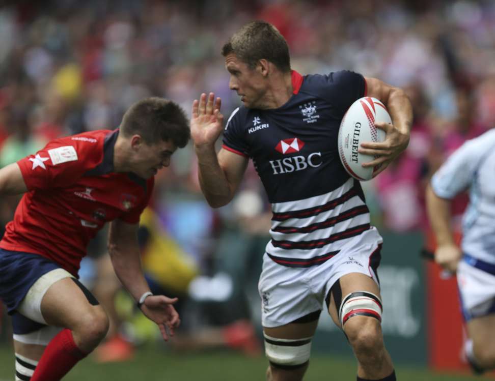 Lee Jones tries to ignite Hong Kong against Chile. Photo: K. Y. Cheng