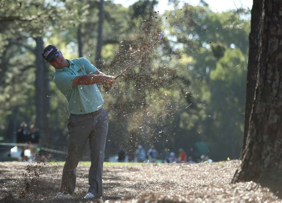 Charley Hoffman is still in tuch and now sits fourth on the leader board. Photo: AFP
