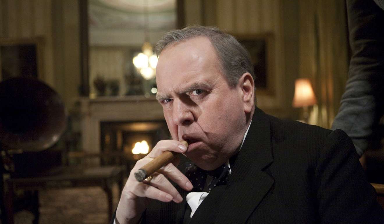 Spall as Winston Churchill in The King’s Speech.