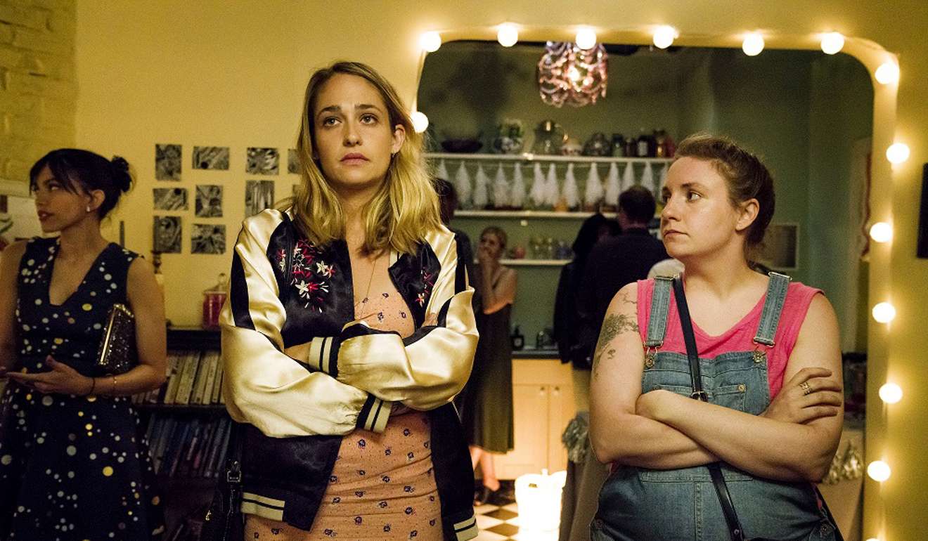 Jemima Kirke, left, and Lena Dunham in the penultimate episode of Girls. Photo: Mark Schafer/HBO