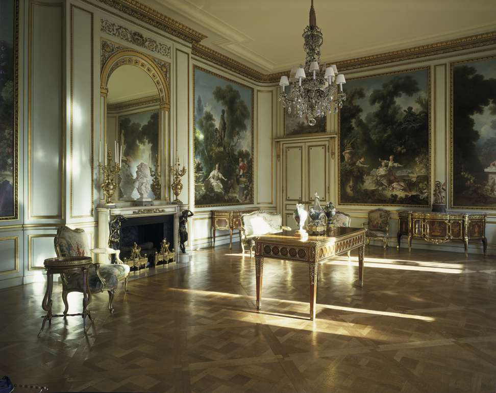 The Fragonard Room, part of the Frick Collection on Fifth Avenue.