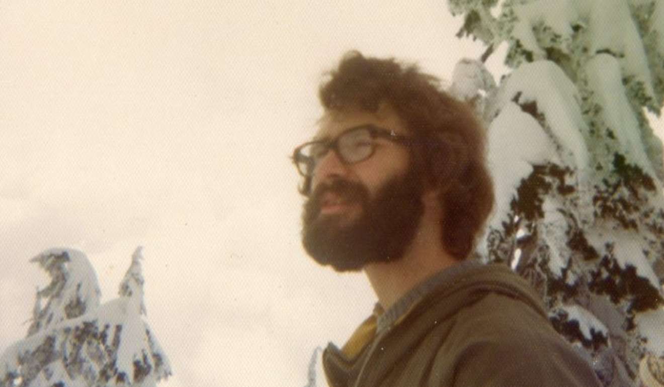 David Ley in snowy Vancouver in 1972. Photo: Sandy Ley