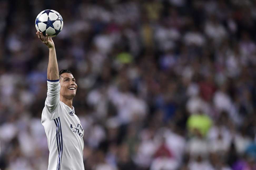 Ronaldo sat out the last La Liga game so he would be primed for the Bayern and Barcelona clashes. Photo: AFP