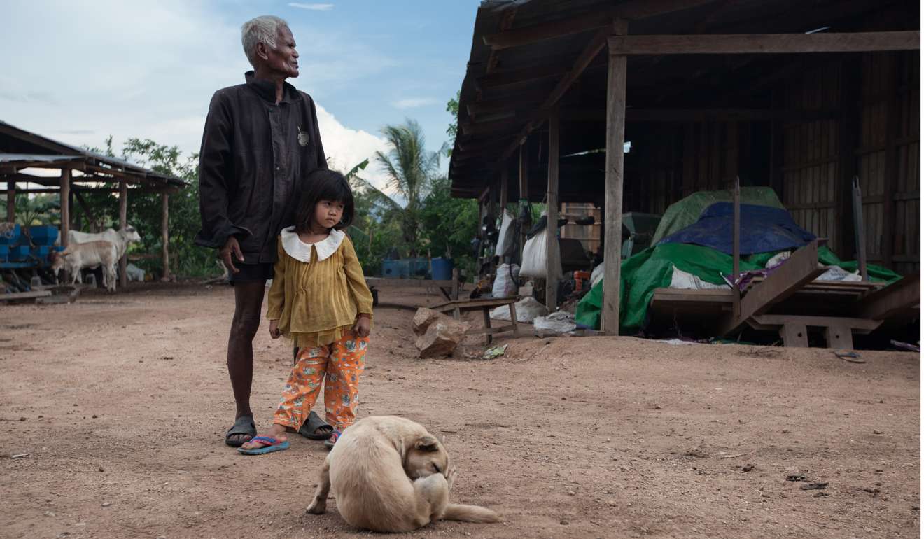 A Cambodian grandfather on his farm in the country’s Pailin province, the areas surrounding which are home to drug-resistant malarial strains. Photo: Jeffrey Lau