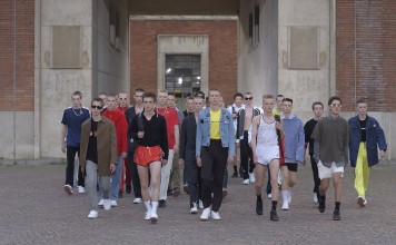 Gosha Rubchinskiy's SS17 menswear collection Photo: Giovanni Giannoni