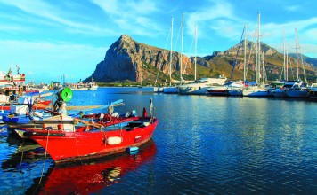 Fishing boats in a port in San Vito Lo Capo in Sicily, Italy. Visitors can enjoy the serene environment. Photos: Discover Your Italy, Itamar Greenberg / Israel Tourism Ministry