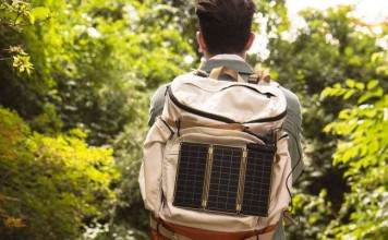 Solar Paper lets you recharge your gadgets on the go.