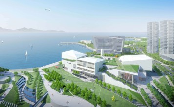 An artist’s impressions of the Shekou Design Museum, Shenzhen.