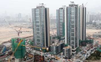 China Overseas Land & Investment's One Kai Tak located at Muk Ning Street in Kai Tak. 11JAN17 SCMP/Edward Wong