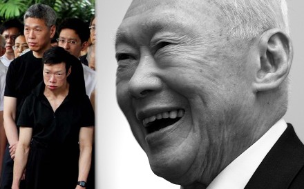 Lee Kuan Yew died in March, age 91.  Photo: AP