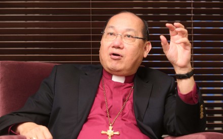 News of the planned consultation came a day after the Most Reverend Paul Kwong, head of the local Anglican flock, said it would be irresponsible for Christians to vacate their election committee seats. Photo: Edward Wong