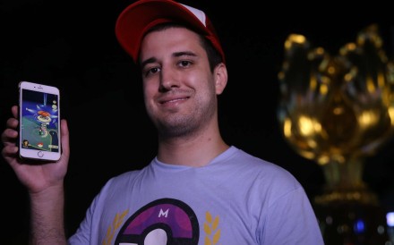 Nick Johnson in Wan Chai on Tuesday. Photo: Sam Tsang