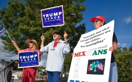 Trump supporters in Casselberry, Florida. Photo: SCOTT A. MILLER Trump supporters in Casselberry, Florida. Photo: SCOTT A. MILLER