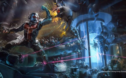 Hong Kong DisneyLand Marvel Super Hero Attraction