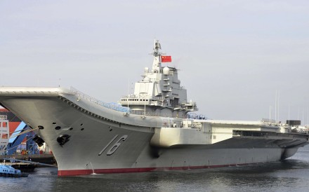 An undated file picture of China's aircraft carrier Liaoning. Photo: Xinhua