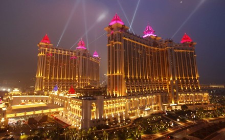 The Galaxy casino complex is near Macau’s Cotai Strip. Photo: AP
