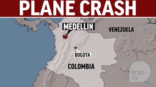 Plane with Brazilian football team Chapecoense on board crashes in Colombia