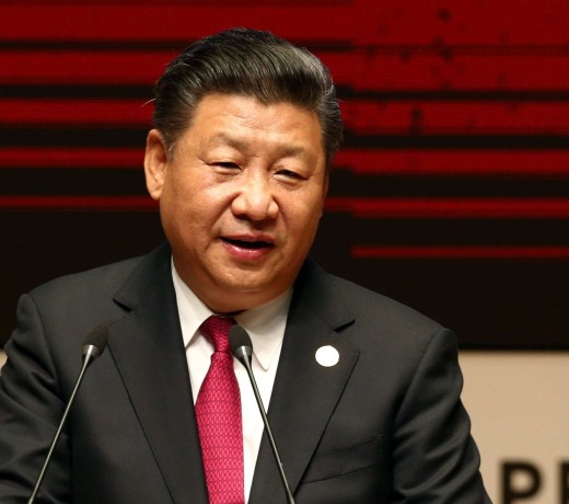 President Xi Jinping addresses a meeting of Apec leaders in Lima, Peru, yesterday. Photo: Reuters