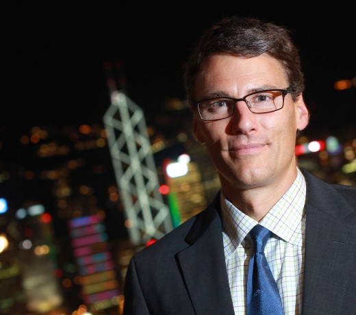 Mayor of Vancouver Gregor Robertson on a visit to Hong Kong. In 2013, he said it was “ridiculous” to attribute Vancouver’s soaring home prices to mainland Chinese immigration - but now he cites the role of global capital in the residential market. Photo: SCMP Picture