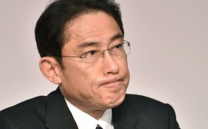 Japan's Foreign Minister Fumio Kishida (above) will meet his Chinese counterpart Wang Yi in Beijing on Saturday. Photo: AFP Japan's Foreign Minister Fumio Kishida (above) will meet his Chinese counterpart Wang Yi in Beijing on Saturday. Photo: AFP