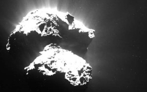 Comet 67P/Churyumov–Gerasimenko was captured by Rosetta’s OSIRIS narrow-angle cameraon July 26, 2015 from a distance of about 170km. Photo: Reuters