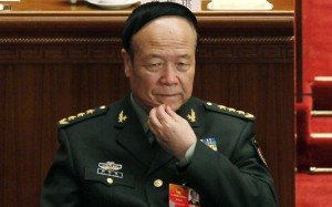 General Guo Boxiong, who has been sentenced to life for taking bribes, is seen here attending a session of the National People’s Congress in Beijing in 2012. Photo: AP General Guo Boxiong, who has been sentenced to life for taking bribes, is seen here attending a session of the National People’s Congress in Beijing in 2012. Photo: AP
