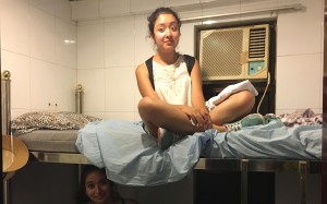 Mexican friends Gabriel and Fernandon in their Chungking Mansions hostel. Photos: Kylie Knott