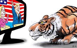 Derwin Pereira says it matters to the region how the issues of Sino-US relations, trade and America’s security partnerships will feature in the face-off between the candidates