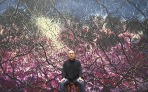 Zeng Fanzhi, one of China's most famous painters, whose latest solo exhibition, Zeng Fanzhi: Parcours, is running in Beijing. Photo: Simon Song