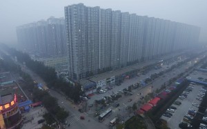 The slowdown in China’s property market saw housing mortgages fall by about 14.8 per cent month-on-month in October. Photo: Reuters