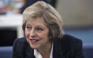 May’s spokeswoman said the Deloitte memo was unsolicited, had nothing to do with the government and had no credence. Photo: AFP May’s spokeswoman said the Deloitte memo was unsolicited, had nothing to do with the government and had no credence. Photo: AFP