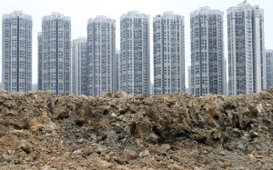 A “waste hill” in Tin Shui Wai drew public outcry earlier this year. Photo: Sam Tsang