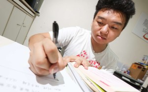 Meng Wen was inspired by Legco member Fernando Cheung. Photo: Felix Wong