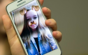 Using Snapchat is like “casually joking with a good friend”. Photo: AFP Using Snapchat is like “casually joking with a good friend”. Photo: AFP