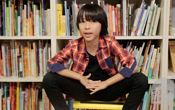 We asked Hong Kong kids to talk about books at a local charity