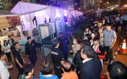 Fans queue up for the Leon Lai show that finally took place. Photo: SCMP Pictures